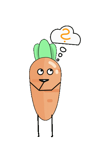 Carrot Sticker by Loceries