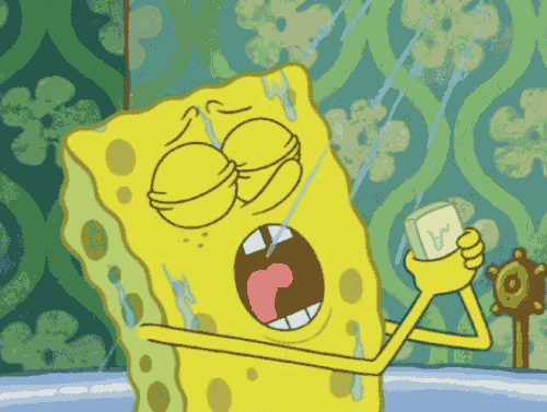 Spongebob Squarepants Shower GIF - Find & Share on GIPHY