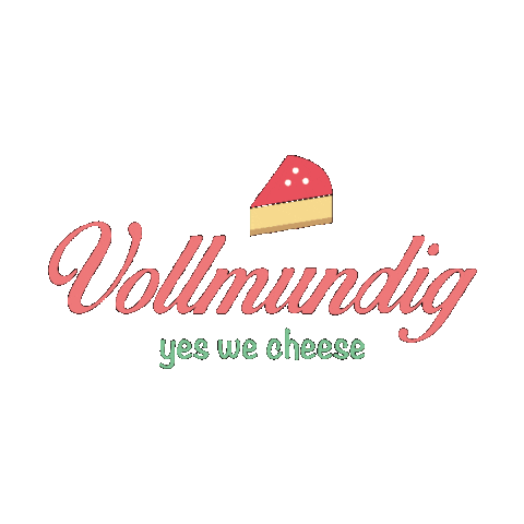 vollmundig-cheese Sticker