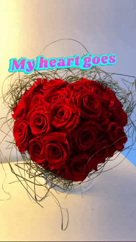 Red Roses Love GIF by Everlasting Norway