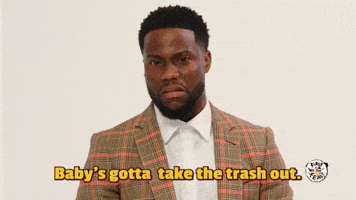 Kevin Hart Trash GIF by First We Feast