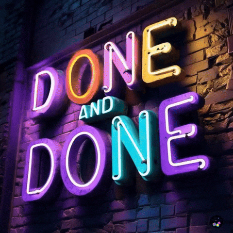 Done GIF by End Regret