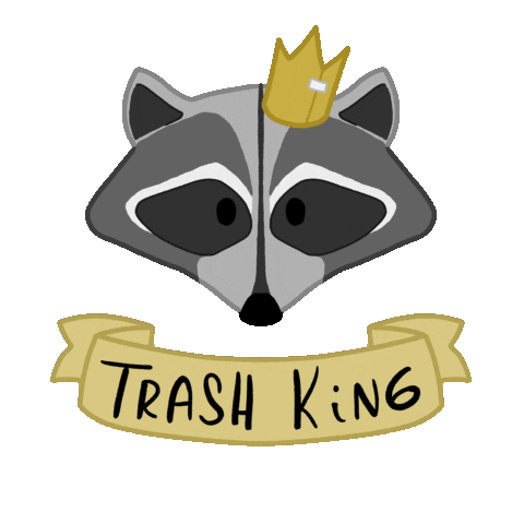 Trash Sticker