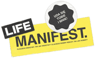 Manifest Kosciol Sticker by LIFE Church Warsaw