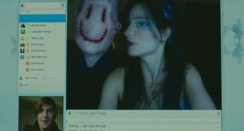  video creepy chatting GIF