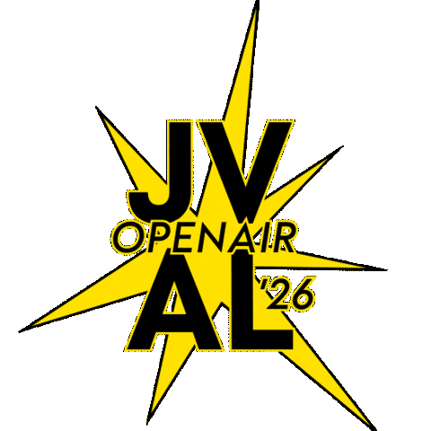 Logo Pink Sticker by JVAL Openair