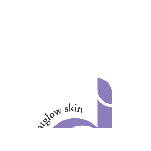 datglow skin Sticker