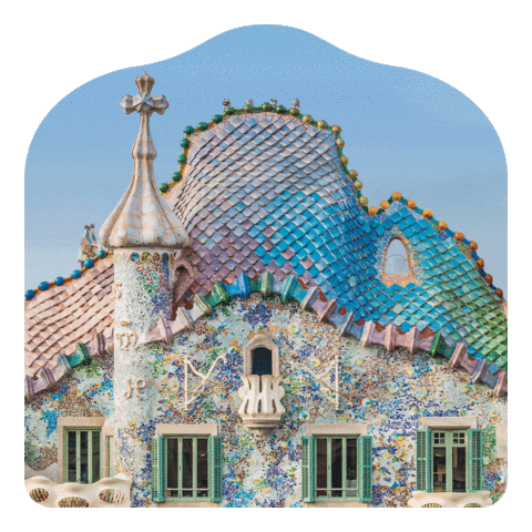 Barcelona Gaudi Sticker by Casa Batlló