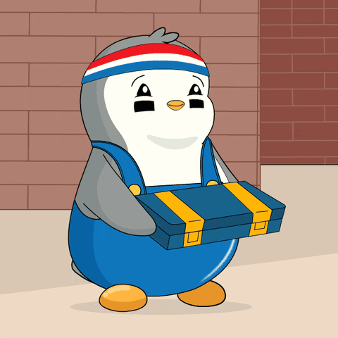 Birthday Surprise GIF by Pudgy Penguins
