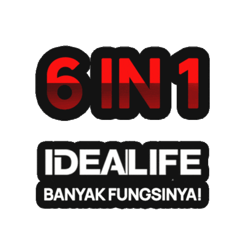 6In1 Sticker by IDEALIFE
