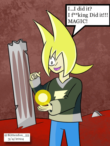Glow Original Art GIF