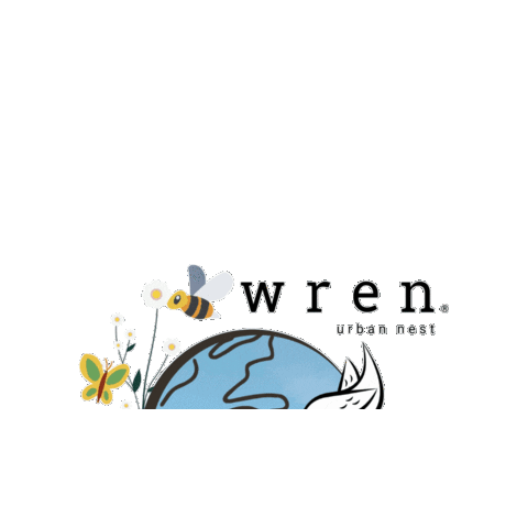 Wren Urban Nest Sticker