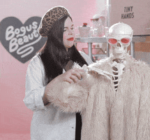 Chill Skeleton GIF by BuzzFeed