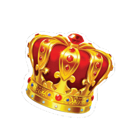 Crown Slotgames Sticker by Fazi Company