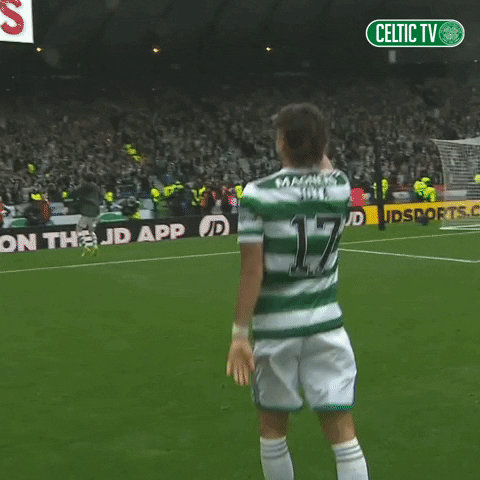 Celebration Hoops GIF by Celtic Football Club