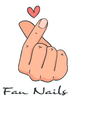 Fan Nails Sticker by coffeetowncentrorio