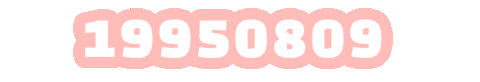 Birthday Hwangminhyun Sticker