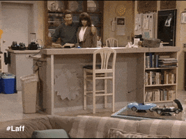 scared living room GIF by Laff