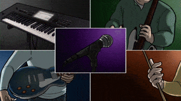rock band GIF