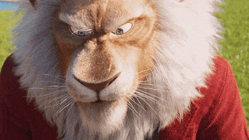 Angry Lion GIF by Sing Movie