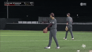 High Five College Baseball GIF by Texas A&M Athletics