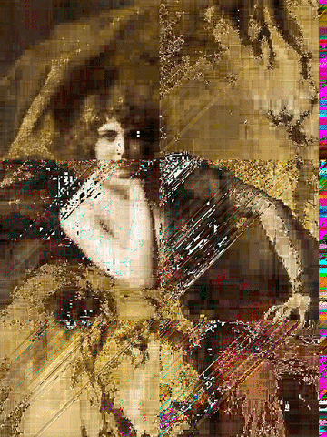 glitch-art GIF by Myrto Amorgianou - Ruins Digitales