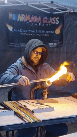 Fire Create GIF by Armada Glass Company