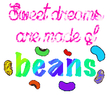 Sweet Dreams Beans Sticker