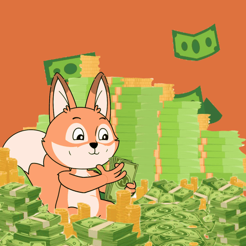 Get Money Crypto GIF by Raposa Coffee