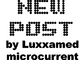 New Post Sticker by Luxxamed GmbH