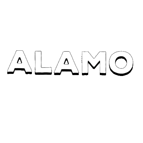 Texas Sticker by The Alamo