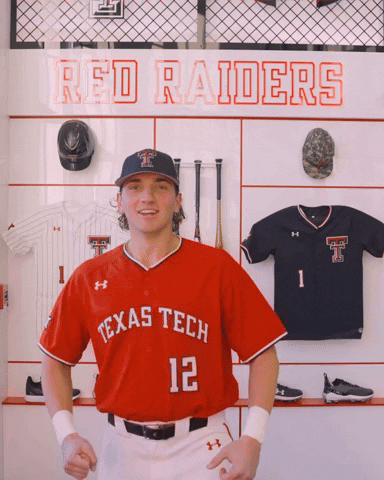 Cade Mcgee GIF by Texas Tech Baseball