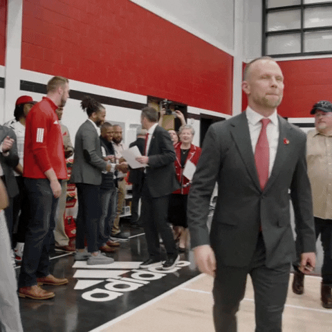 Press Conference Basketball GIF by Louisville Cardinals