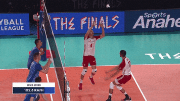 Knockout Attacking GIF by Volleyball World