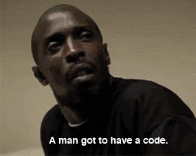 A Man Got To Have A Code GIFs - Get the best GIF on GIPHY