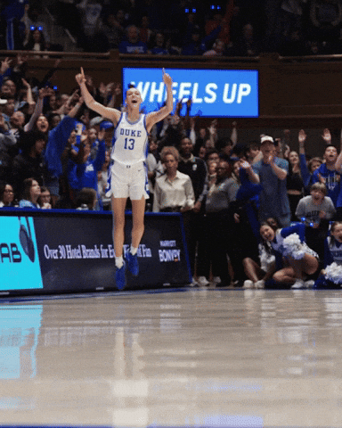 Celebration Cameroncrazies GIF by Duke Women's Basketball