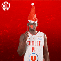 Sport Christmas GIF by Cholet Basket