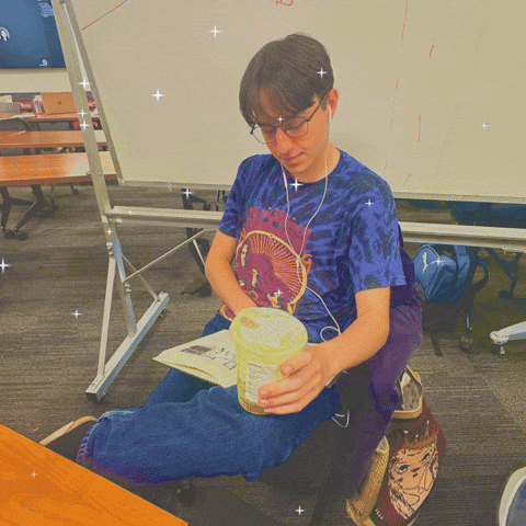 Michael Performs GIF