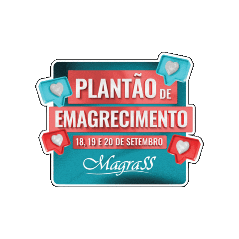 Emagrecimento Sticker by Magrass Oficial