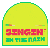 Singin In The Rain Rainbow Sticker by Light House Cinema