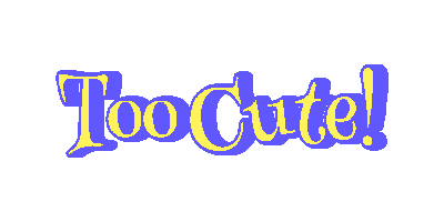 Too Cute Sticker by Jennifer Greenhill