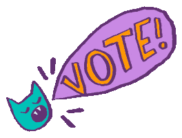 Vote Voting Sticker by sophie shiff