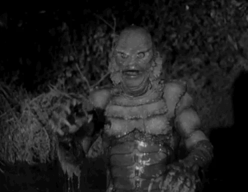 creature from the black lagoon monster GIF
