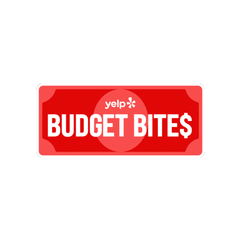 Yelpbudget Sticker by Yelp
