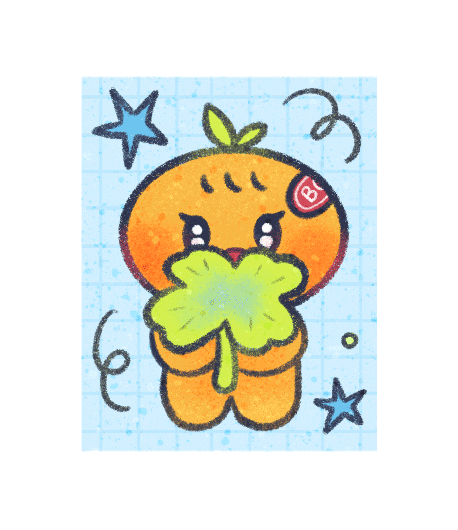 Luck Stamp Sticker