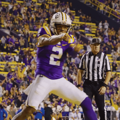 College Football Dance GIF by LSU Tigers