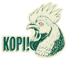 Kopitiam Lah Sticker