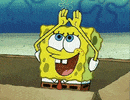 spongebob gif bob l´êponge - GIF animado grátis - PicMix