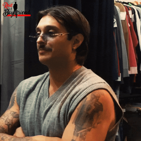 Smirk Checking Out GIF by Feel The Magic Productions