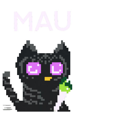 Cat Pixel Sticker